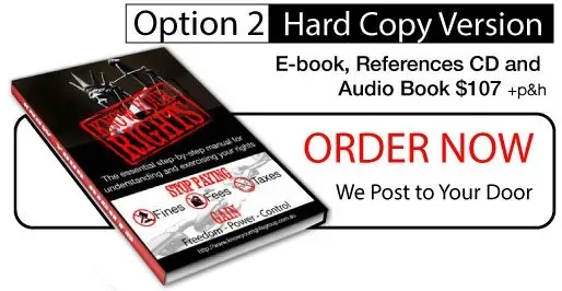 Know Your Rights eBook Hard Copy – Option 2