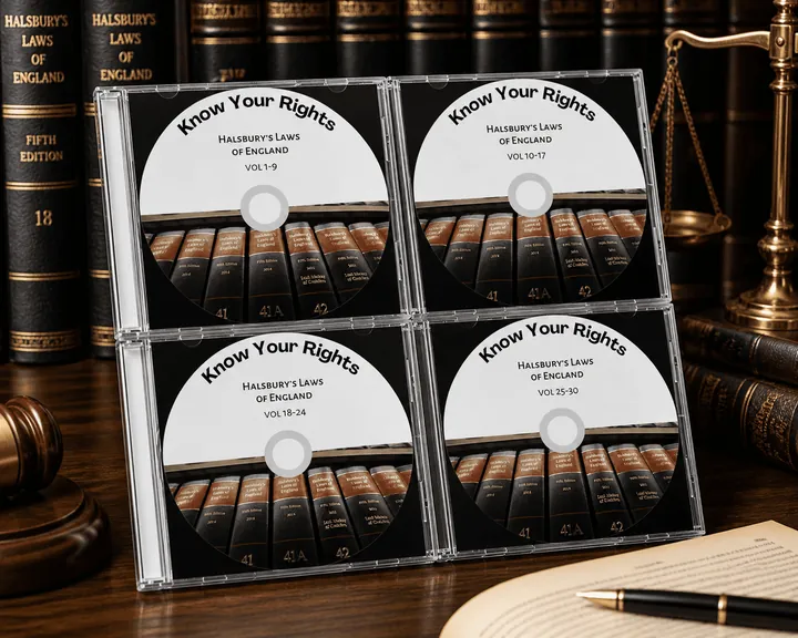 Halsburys Laws of England Vol 1 – 30