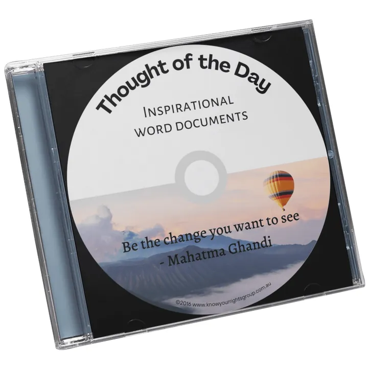 Thought of the Day CD